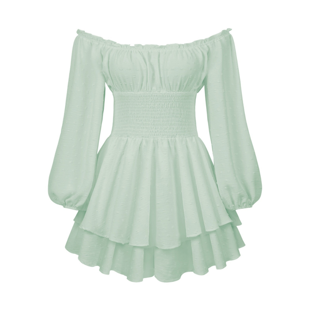 Anja – Floral Wedding Guest Dress - Image 4