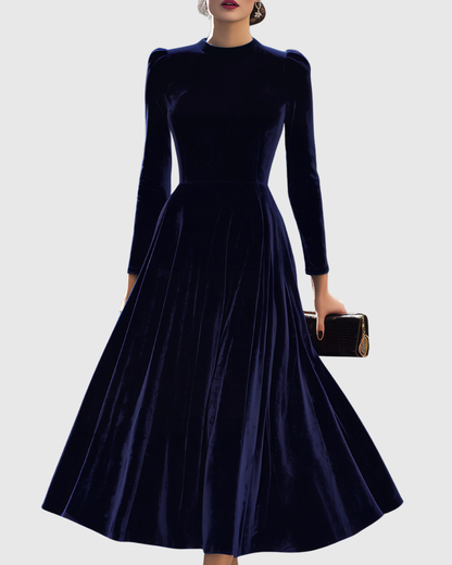 Verena – Elegant Long Sleeve Dress - Image 1