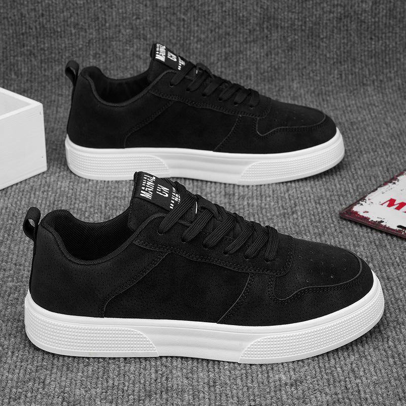 Tomasz – Klasyczne Męskie Sneakersy z Zamszowym Wykończeniem