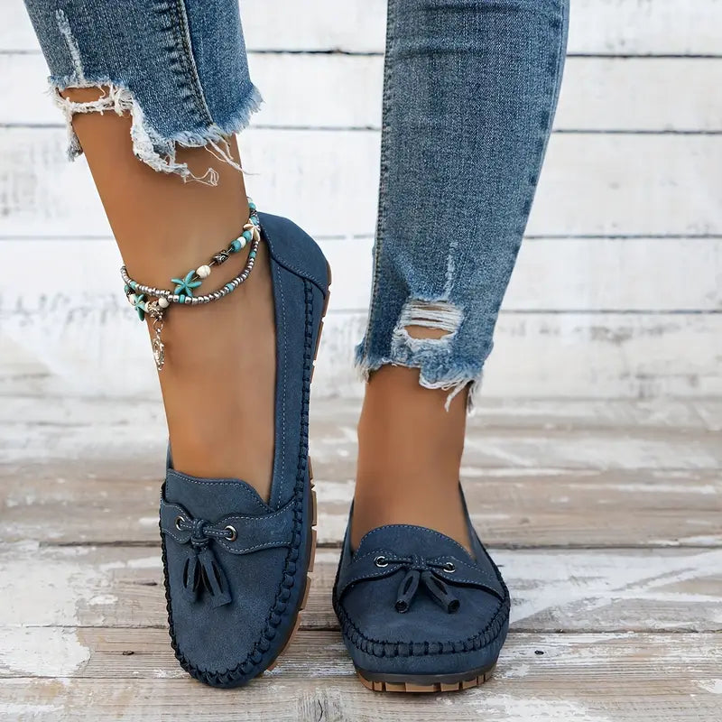Carina – Women Soft Suede Slip-On Shoes - Image 5