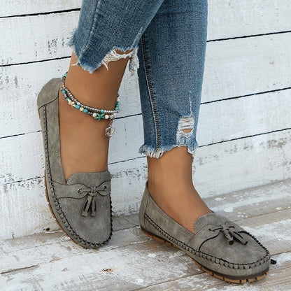 Carina – Women Soft Suede Slip-On Shoes - Image 14