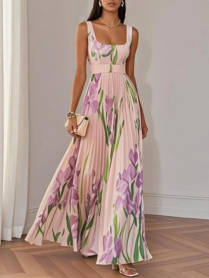 Lieselotte – Women Floral Print Maxi Dress - Image 5