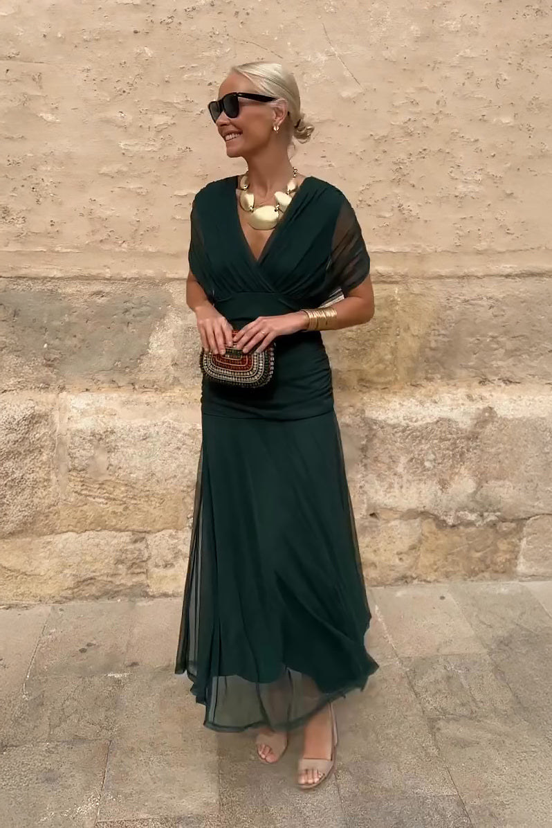 Kirsten – Elegant Off-Shoulder Maxi Dress for Women - Image 10