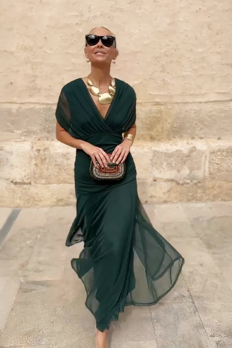 Kirsten – Elegant Off-Shoulder Maxi Dress for Women - Image 11