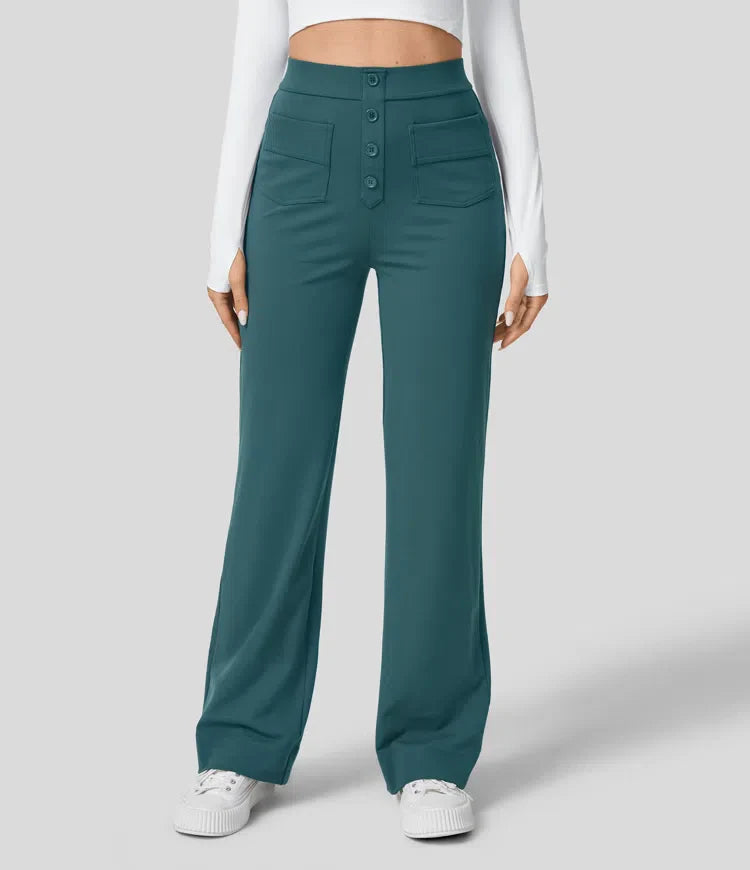Melanie – Stylish High-Waisted Trousers for Women - Image 1
