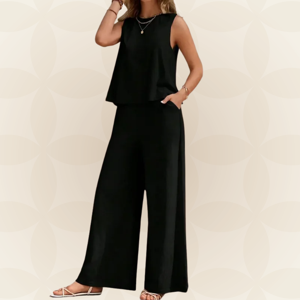 Cornelia – Chic wide-leg Summer Jumpsuit - Image 3