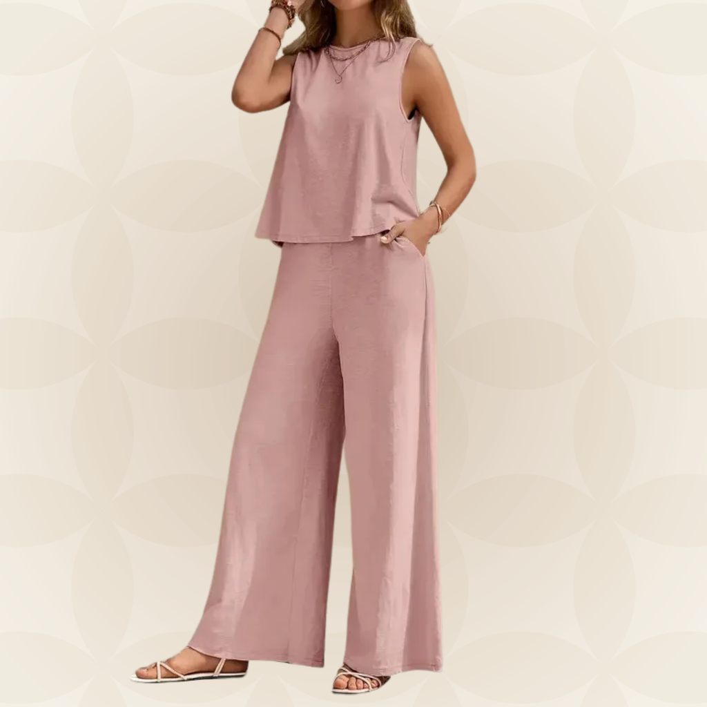 Cornelia – Chic wide-leg Summer Jumpsuit - Image 8