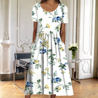 Verena – Women Floral Print Maxi Dress - Image 5
