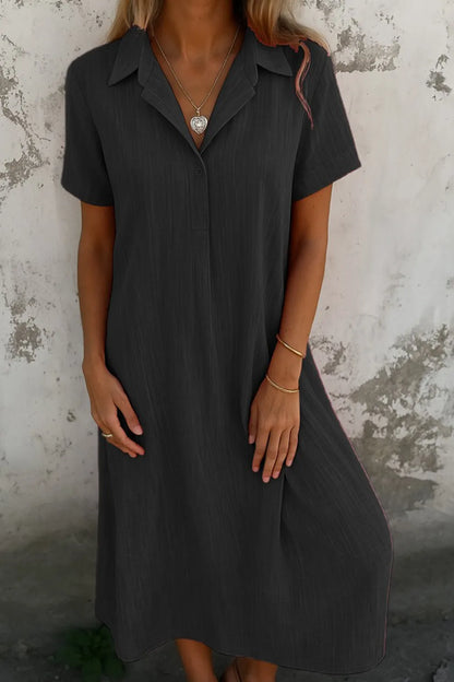Doreen – Casual V-Neck Summer Dress - Image 5