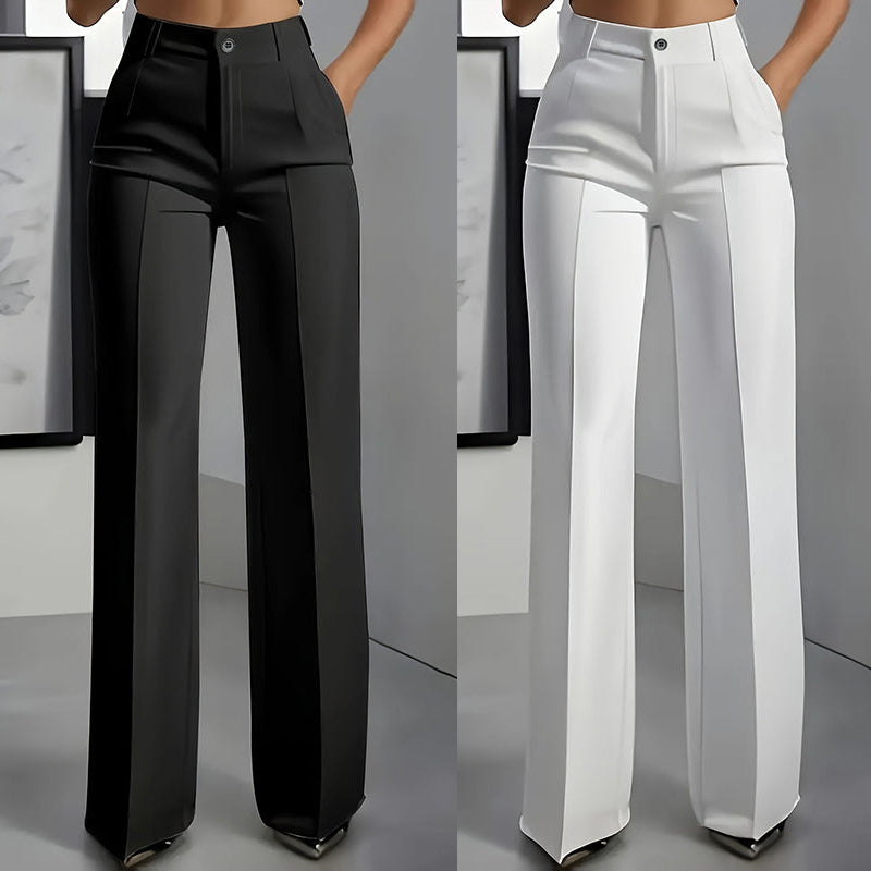 Karin – Elegant Wide-Leg Trousers - Image 17