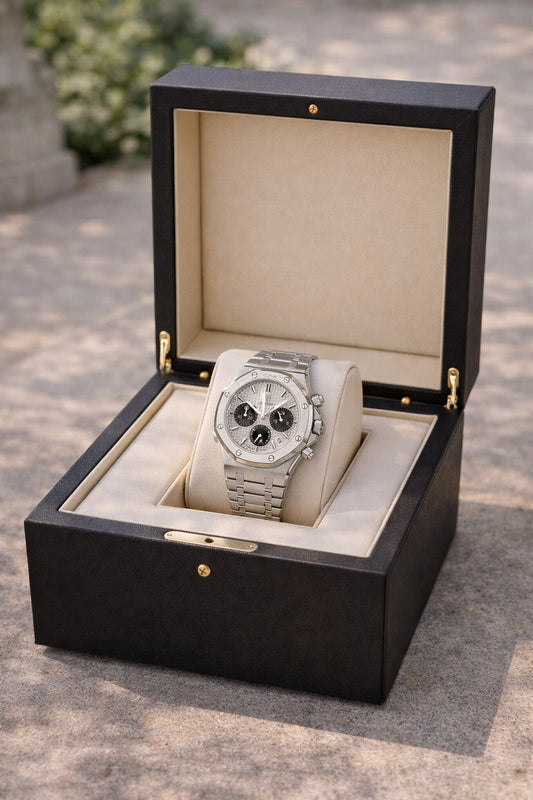 Oliver – Stainless Steel Chronograph Watch for Men - Image 3