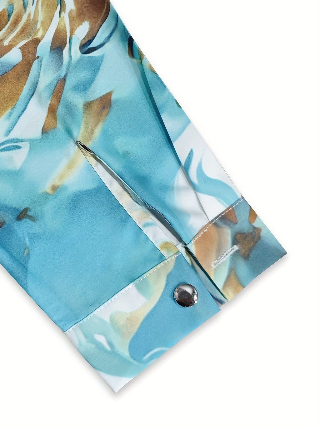 Sarah – Long Sleeve Loose Button Blouse - Image 6