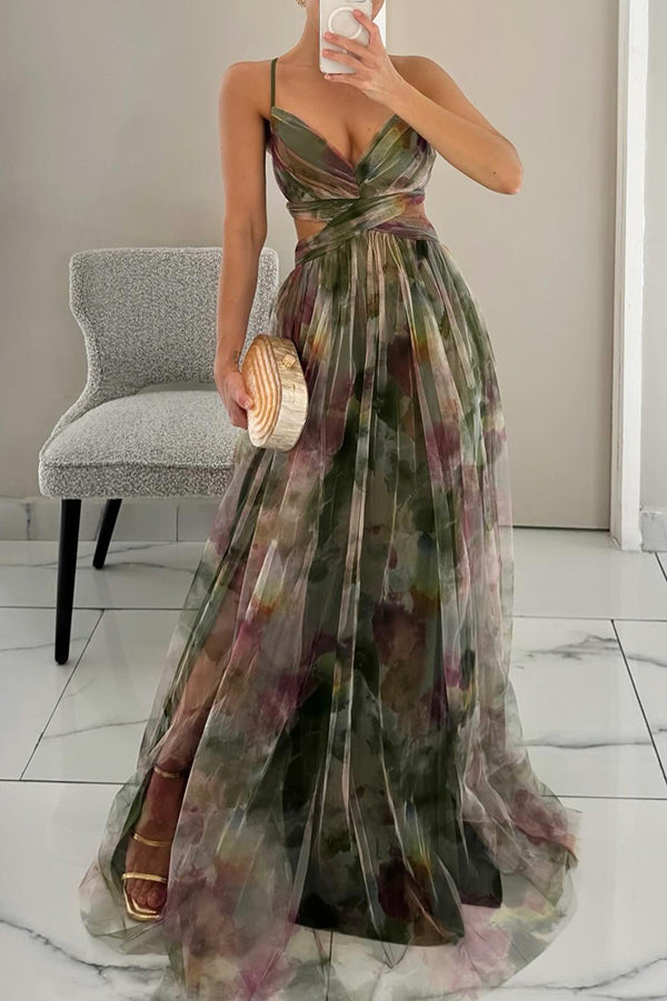 Nicole – Women Elegant Pleated Maxi Dress - Image 10