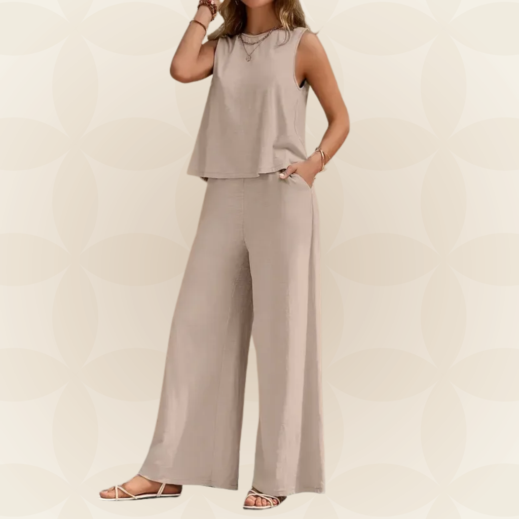 Cornelia – Chic wide-leg Summer Jumpsuit - Image 10