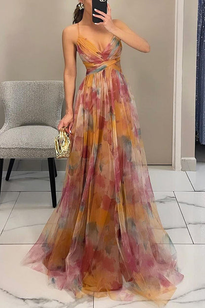 Nicole – Elegantes Maxikleid mit Falten für Damen - Image 6