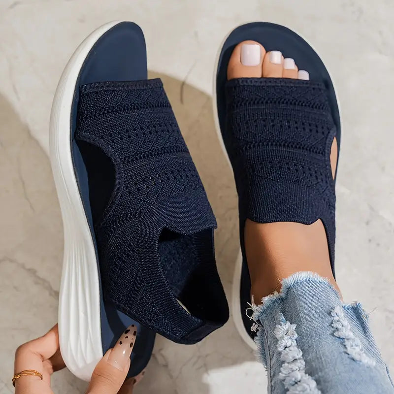 Carmen – Lekkie i oddychające ortopedyczne sandały wsuwane dla kobiet