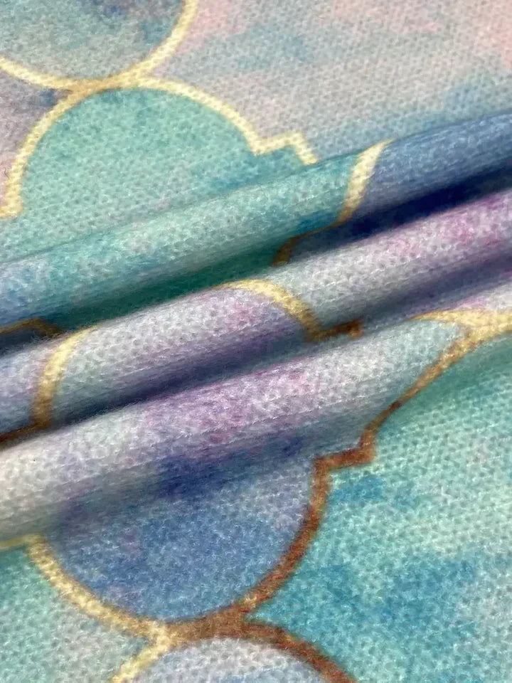 Mira – Damski golf o artystycznym wzorze z miękkiej, ciepłej dzianiny