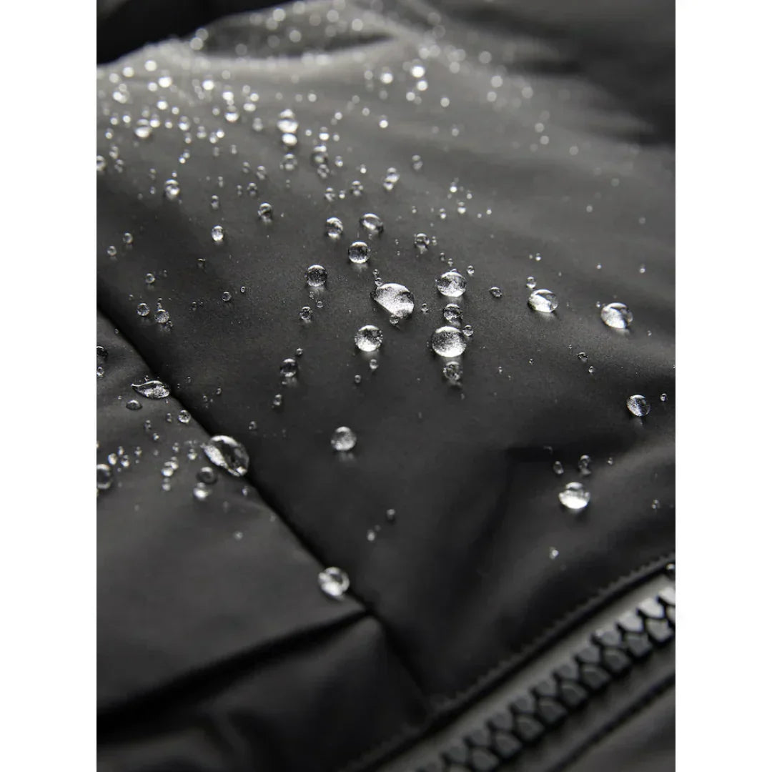 Lydia – Ocieplana pikowana kurtka damska z kapturem