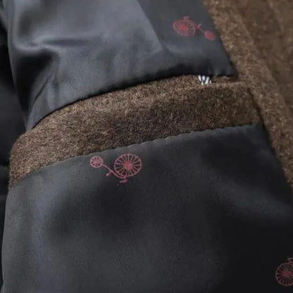 Andrés – Elegancki płaszcz miejski o klasycznym kroju męski