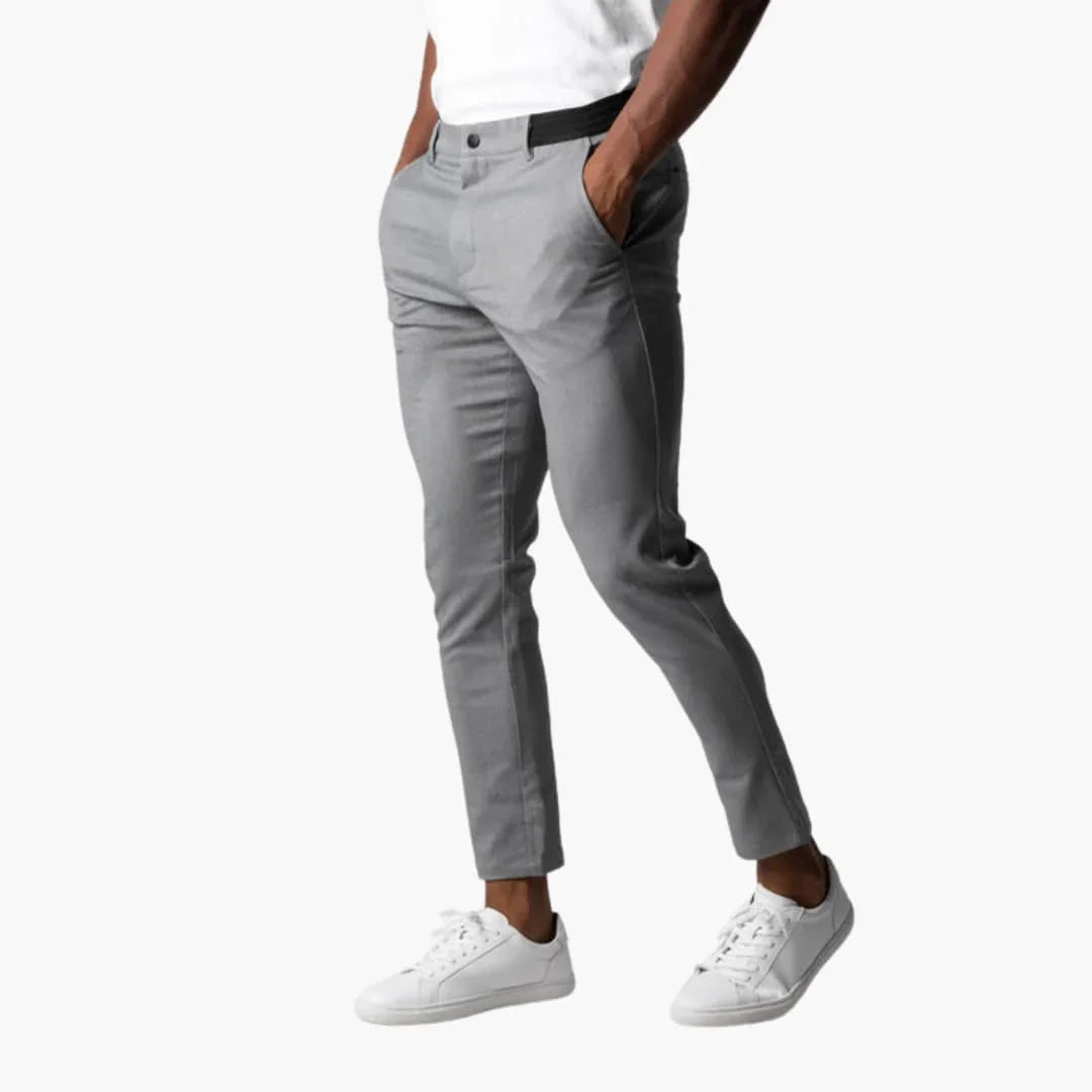 Adrian – Eleganckie Męskie Spodnie Slim Fit do Codziennego Stylu
