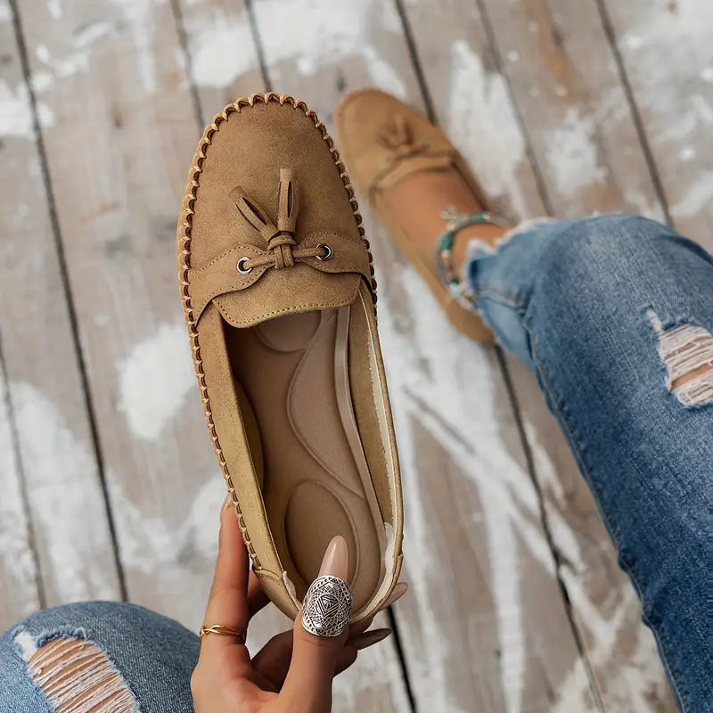 Carina – Women Soft Suede Slip-On Shoes - Image 16