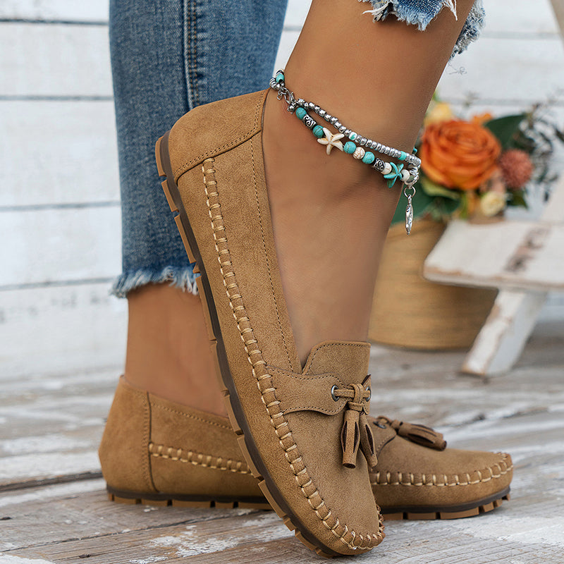 Carina – Women Soft Suede Slip-On Shoes - Image 8