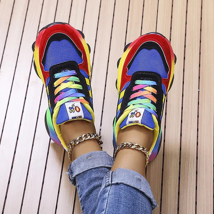 Maren – Trendy Rainbow Sneakers - Image 6
