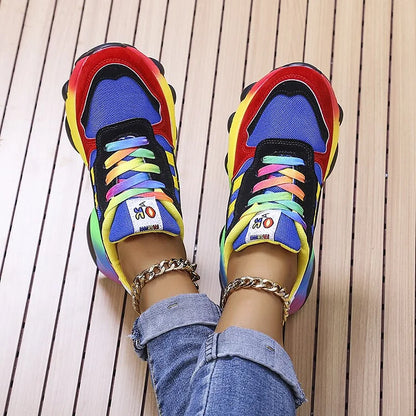 Maren – Trendy Rainbow Sneakers - Image 6