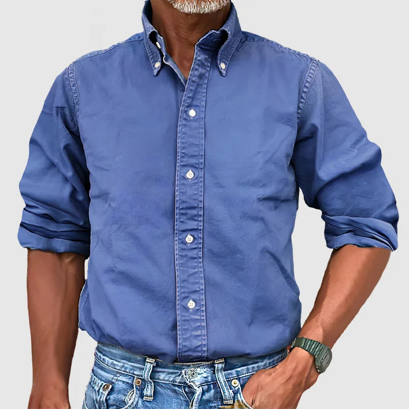 Walter – Long Sleeve Button-Down Shirt - Image 9