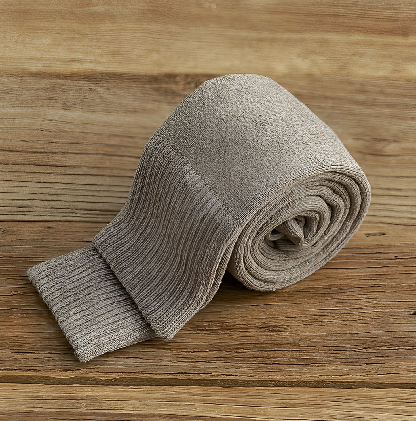 Ivy – Dzianinowe skarpety damskie o prążkowanej strukturze