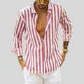 Dennis – Striped Long-Sleeve Shirt - Image 5