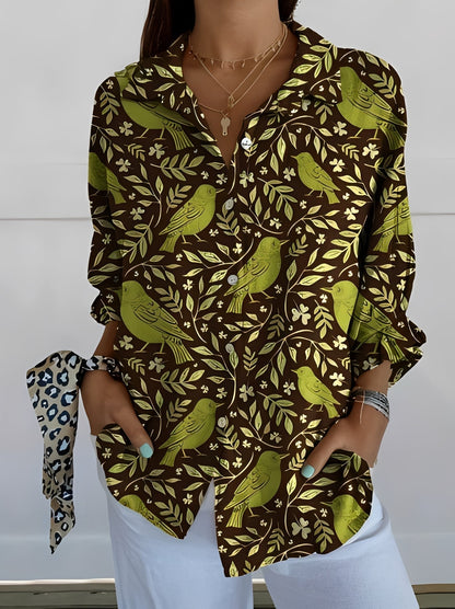 María – Stylowa Artystyczna Bluzka Damska