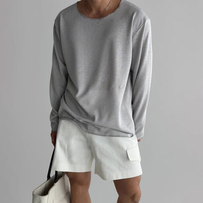 Hannes– Lightweight Long Sleeve Pullover for Men - Image 2