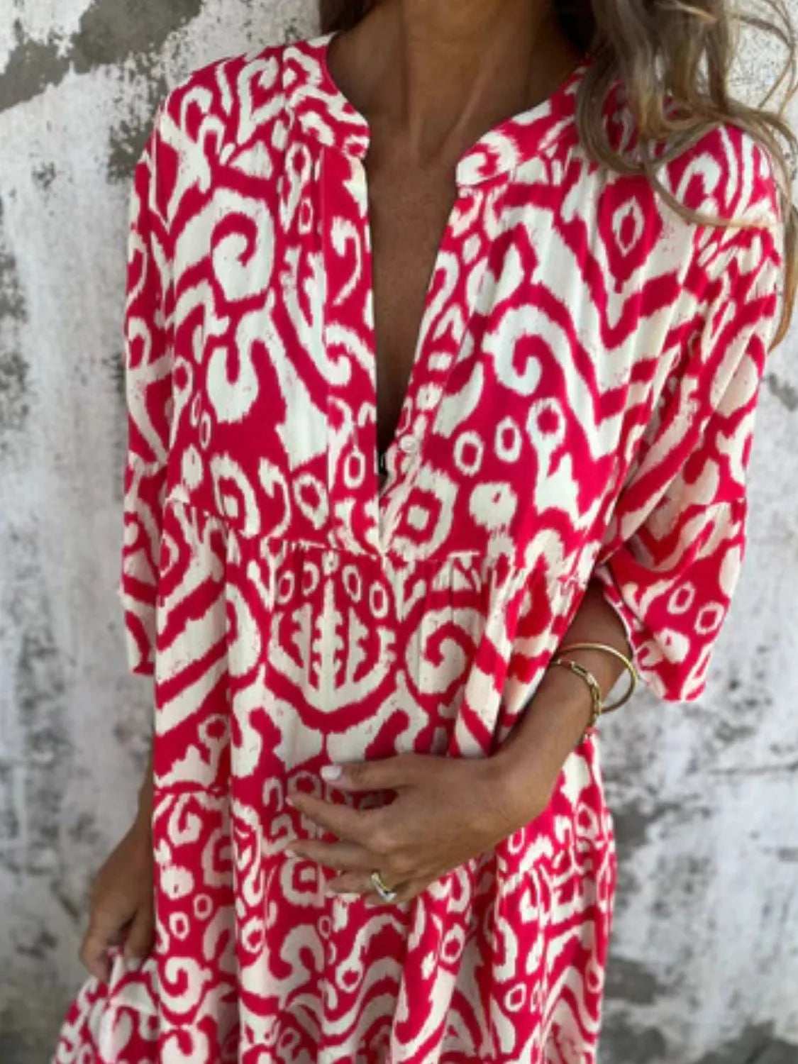 Lea – Women Floral Print Summer Dress - Image 20