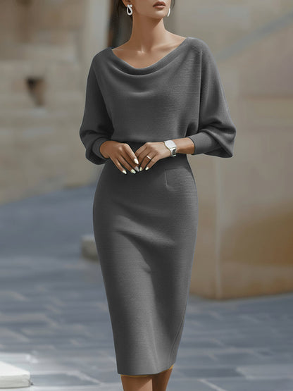 Carina – Women Elegant Midi Dress - Image 3