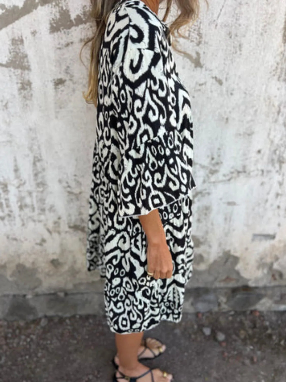 Lea – Women Floral Print Summer Dress - Image 15