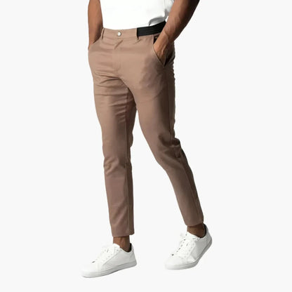 Adrian – Eleganckie Męskie Spodnie Slim Fit do Codziennego Stylu