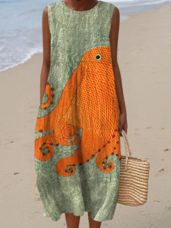 Frieda – Ocean-Inspired Summer Dress - Image 1