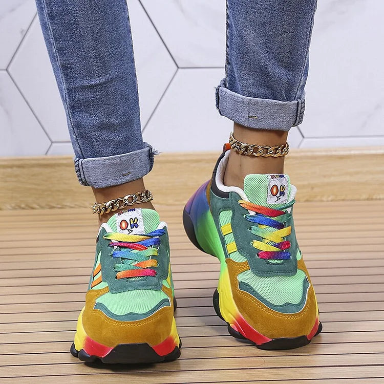 Maren – Trendy Rainbow Sneakers - Image 8