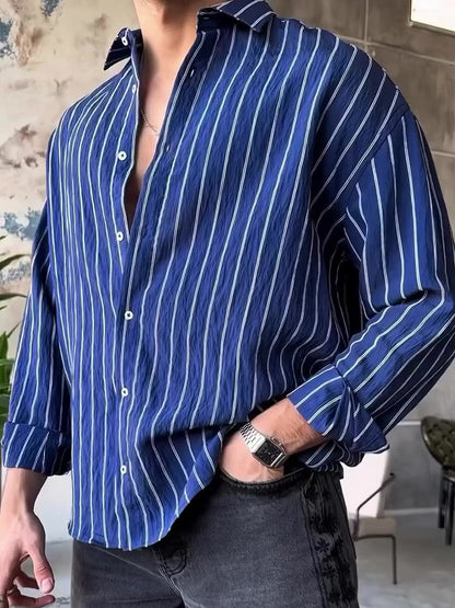 Liam – Stylish Striped Shirt for Men - Image 4