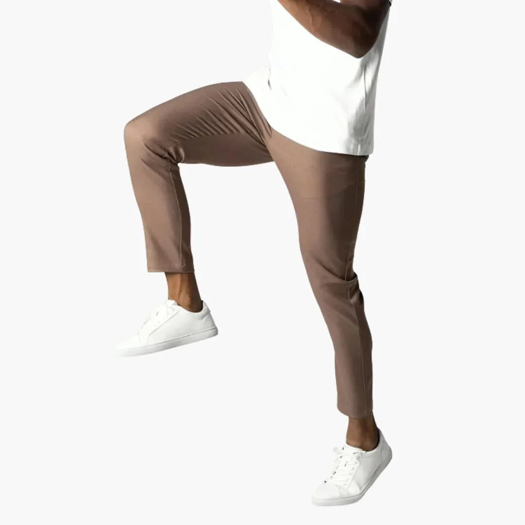 Adrian – Eleganckie Męskie Spodnie Slim Fit do Codziennego Stylu