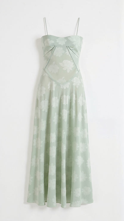 Antonia – Women Floral Print Wedding Guest Dress - Image 9