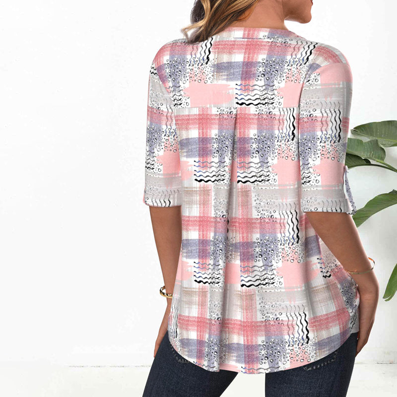Brigitte – Stylish Button-Up Blouse - Image 3