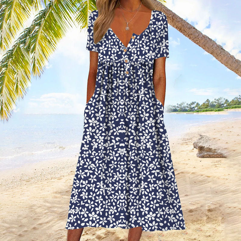 Andrea – Floral Summer Dress - Image 1
