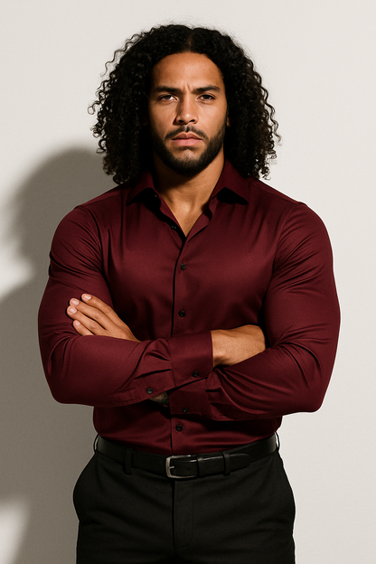 Lukas – Men’s Tailored Modern Dress Shirt - Image 4