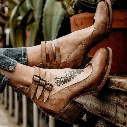 Katrin – Stylish Heeled Mary jane boots for Women - Image 5