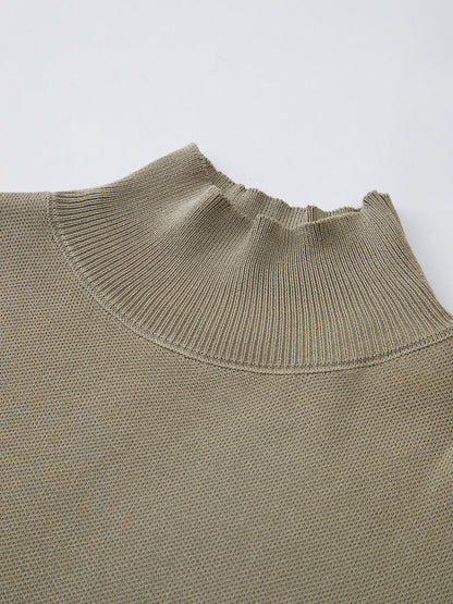 Ana – Dzianinowy pulower bez rękawów o minimalistycznej formie