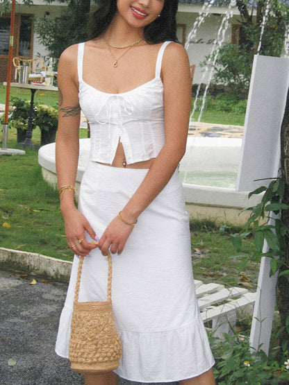 Lucía – Gorsetowy Dwuczęściowy Zestaw ze Spódnicą