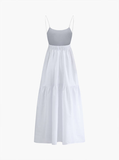 Mila – Solid Backless Long Dress - Image 6