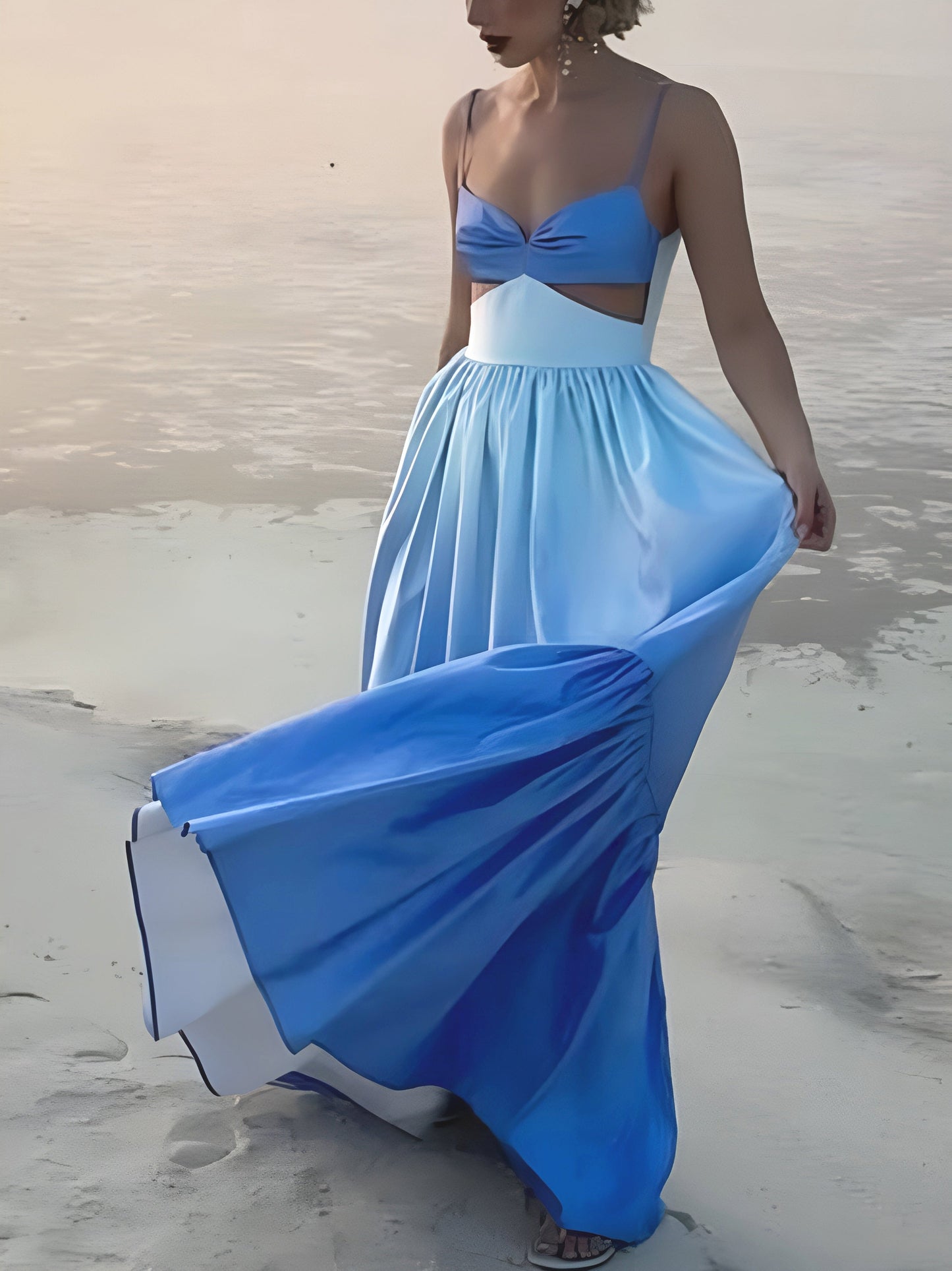 Mila – Backless Cutout Cami Long Dress - Image 4